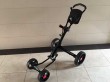 One-Click Folding 4 Wheel Golf Push Cart Lightweig